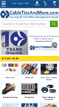 Mobile Screenshot of cabletiesandmore.com